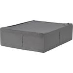 IKEA Gri Katlanabilir Saklama Kutusu 69 x 55 x 19 cm Yatak Altı Kullanım İçin Uygun