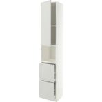 IKEA Gri Kullanışlı Mutfak Dolabı 60X60X220 cm