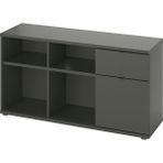 IKEA Gri Kullanışlı Tv Ünitesi 146X37X50 cm