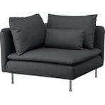 IKEA Gri Lüks Kanepe - Köşe Koltuk
