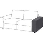IKEA Gri Modern Kanepe - Kanepe Kolçağı