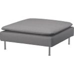 IKEA Gri Modern Kanepe - Puf
