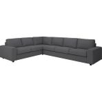 IKEA Gri Rahat Kanepe - 5'li Köşe Kanepe
