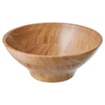 IKEA Gronsaker - Bambu - 28 cm Çap Ahşap Servis Kasesi