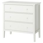 IKEA GULLABERG 3 çekmeceli şifonyer beyaz - 80609895