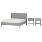 IKEA GULLABERG yatak odası seti gri - 99615472