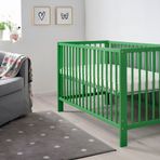 IKEA Gullıver 20589503 Yeşil Bebek Karyolası