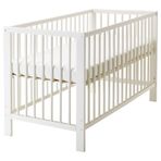 IKEA Gullıver Beyaz 60x120 cm Bebek Karyolası