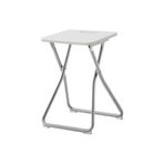 IKEA GUNDE Katlanır Tabure, Beyaz Renk Metal Alt Çerçeve