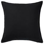 IKEA Gurlı 50x50 cm Siyah Kırlent Kılıfı