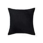 IKEA Gurlı Kırlent Kılıfı - 50X50 Cm - Siyah BRBN-GURLI-50X50-SIYAH-4