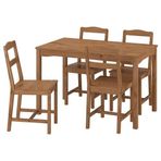 IKEA HAGERNAS mutfak masası takımı antika vernik-çam - 70575947