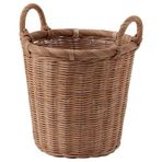 IKEA Hasır Görünümlü ,rattan Saksı Meridyendukkan 24 cm Bitki-Çiçek Saksısı