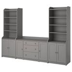 IKEA Hauga 09388445 Gri Dolap