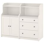IKEA HAUGA dolap kombinasyonu beyaz - 29612071