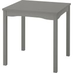 Ikea Hauga Mutfak Masası Gri 74 x 74 cm Ahşap 2-4 Kişilik Iç Mekan Uyumlu