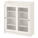 IKEA HAUGA sürgü kapaklı dolap beyaz - 30415055