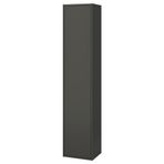 IKEA HAVBACK banyo boy dolabı koyu gri - 20535063