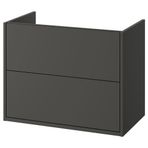 IKEA HAVBACK lavabo dolabı koyu gri - 30535067