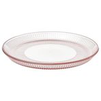 IKEA HAVSGADDA tatlı tabağı şerit deseni-pembe - 70607401