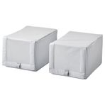 IKEA HEMMAFIXARE ayakkabı kutusu beyaz-gri - 40503914