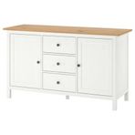 IKEA Hemnes Açık Kahverengi Beyaz 157x88 cm Konsol