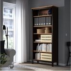 IKEA Hemnes Açık Kitaplık, Venge-Kahverengi, 90X197 cm - Yok