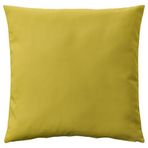 IKEA HJARTERÖ kırlent kılıfı sarı-yeşil - 10599965