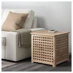 IKEA HOL yan sehpa akasya - 70161320