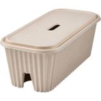 IKEA Honsnet Kablo Düzenleme Kutusu Natürel 38 x 18 x 14 cm - 38x18x14 cm