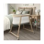 IKEA Huş Ağacı, Şilteli Bebek Karyolası 40X73 cm Sepet Beşik Yataksız - Bej - 40 x 73 cm