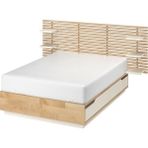IKEA Huş Fonksiyonel Çift Kişilik Karyola 160X200 cm - Ahşap - 160 x 200 cm