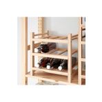 IKEA Hutten Şaraplık Masif Ahşap 30x30x34cm