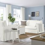 IKEA HYLTARP 3'lü kanepe hallarp beyaz - 49489640