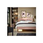 IKEA Idanas 180x200 cm Pembe Çift Kişilik Karyola