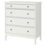 IKEA IDANAS 4 çekmeceli şifonyer beyaz - 10458767