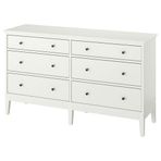 IKEA IDANAS 6 çekmeceli şifonyer beyaz - 10458710