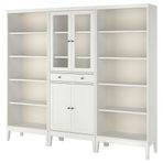 IKEA IDANAS kapaklı kitaplık beyaz - 79437273