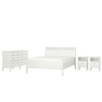 IKEA IDANAS yatak odası seti beyaz - 59499592