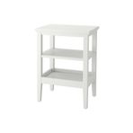 IKEA IDANÄS yan sehpa, beyaz, 46x36 cm