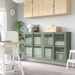 IKEA IVAR kapaklı dolap gri-yeşil - 89508118