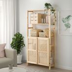 IKEA IVAR kapaklı raf ünitesi çam - 19403474