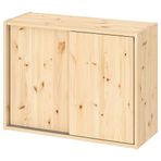 IKEA IVAR sürgü kapaklı dolap çam - 00494394