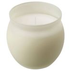 IKEA JAMLIK bardakta kokulu mum açık bej - 80502154