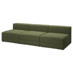 IKEA JATTEBO 4,5 kişilik kanepe samsala koyu sarı-yeşil - 39485096