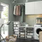 IKEA Jonaxel 89297677 Beyaz Dolap