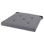IKEA Justına Gri 35x42x40 cm Sandalye Minderi