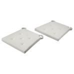 IKEA JUSTINA sandalye minderi ekru - 49503212