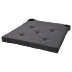 IKEA Justina Siyah 42 35x40x4 cm Sandalye Minderi