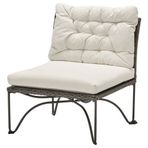 IKEA JUTHOLMEN tekli bahçe koltuğu koyu gri - 99578224